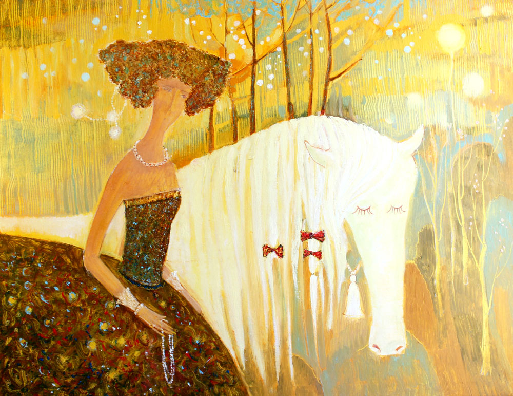 «Мандрівка до сонця». 2013. Енкаустика